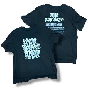 Dave Matthews Band Kids' Black Tour 2022 Graphic Tee